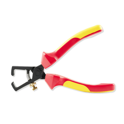 Kìm tuốt dây SATA 72630 150mm, cách điện 1000V VDE, thép Cr-V, tuốt dây 0.5-10mm².