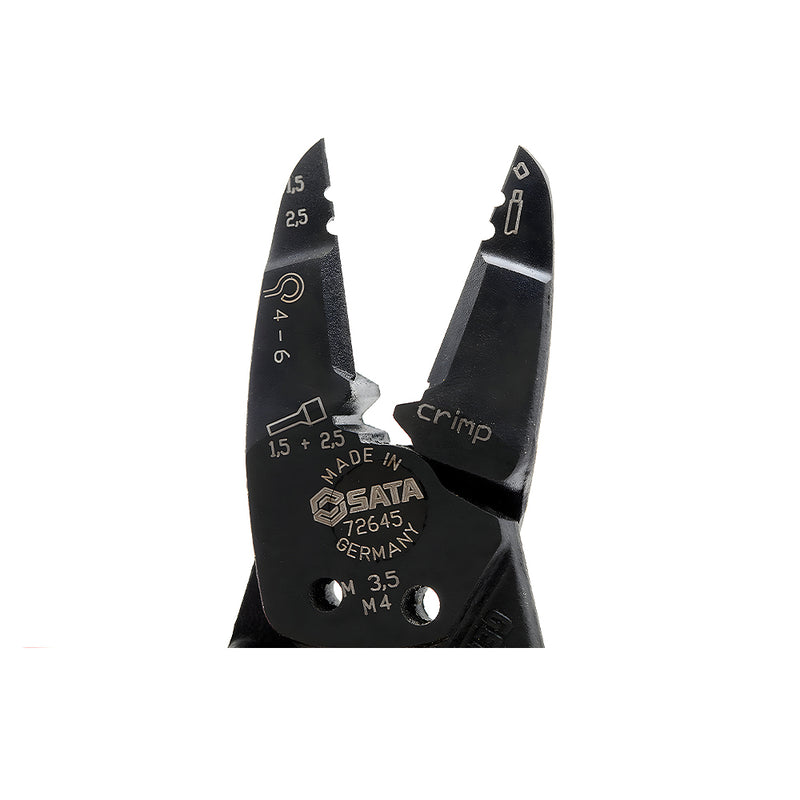 Kìm đa năng trợ lực, cách điện 1000V SATA 72645 kích thước 177mm