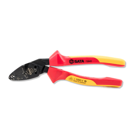 Kìm đa năng SATA 72645 177mm cách điện 1000V, VDE, cắt thép, tuốt dây.