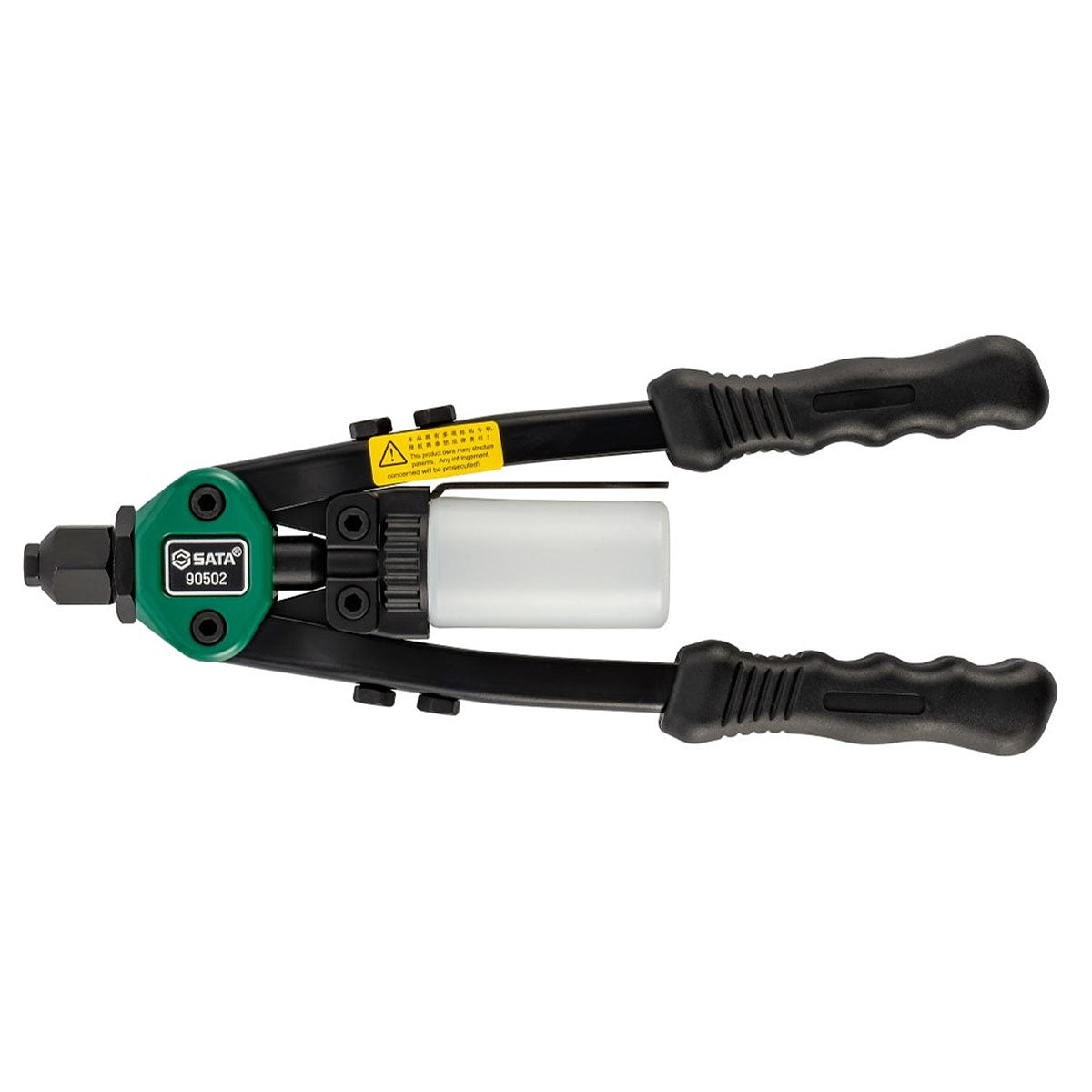 Kìm rút ri vê SATA chiều dài từ 280mm - 330mm, đinh ri vê tương thích từ 2.4mm - 6.4mm