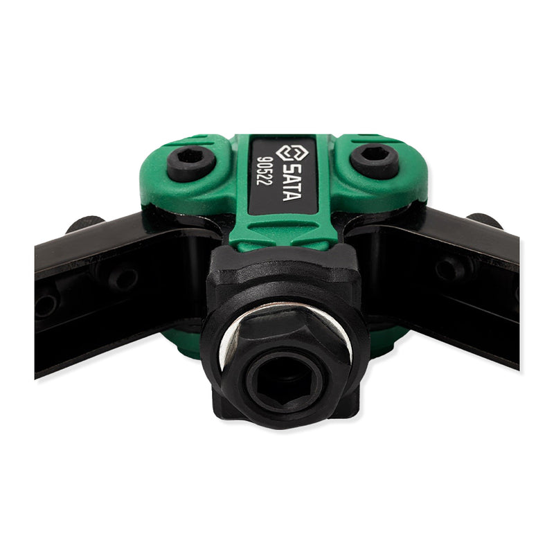 Kìm rút ri vê đa năng 3 trong 1 SATA 90522 kích thước ri vê từ Ø2.4mm - Ø6.4mm