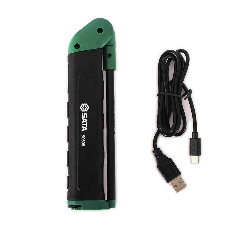 Đèn chiều sáng SATA 90608 dạng gập và tích hợp sạc không dây