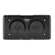 Đế sạc đôi không dây SATA 90610, sạc 2 thiết bị Qi cùng lúc, 10W tổng công suất, USB-C, tương thích đèn làm việc SATA và điện thoại.
