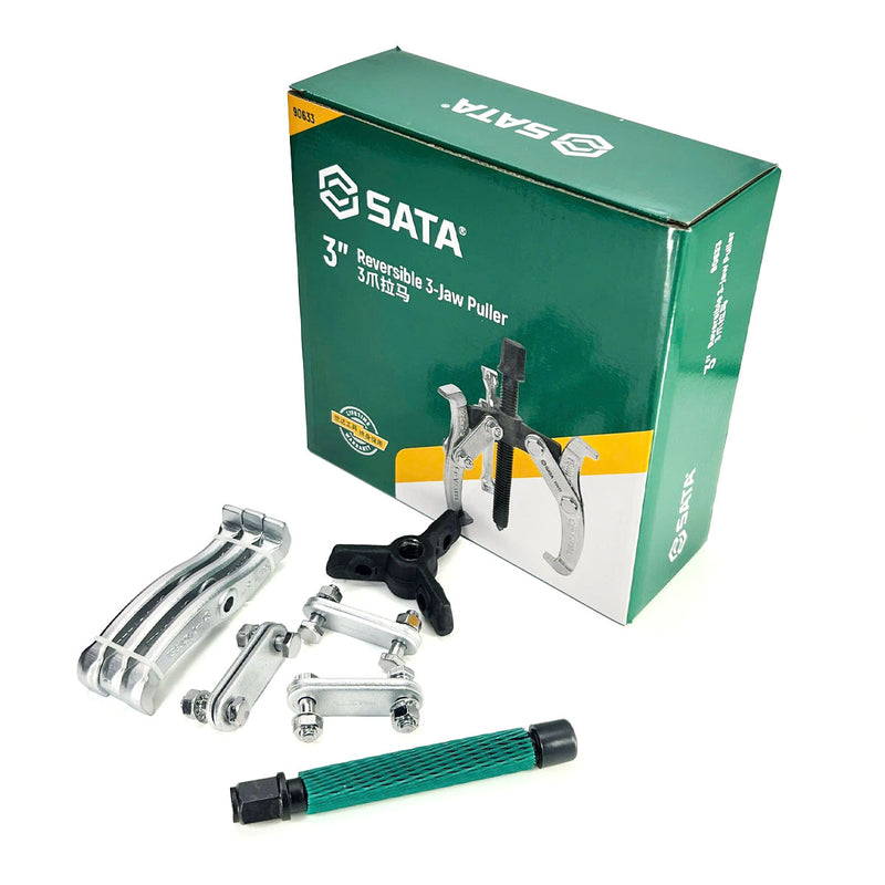 Cảo 3 chấu đảo chiều SATA kích thước từ 76mm - 305mm