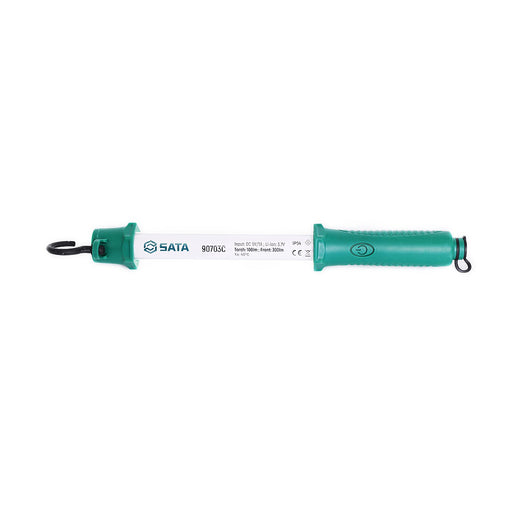 Đèn LED cầm tay SATA 90703C 350 lumen, IP54, sạc không dây/có dây