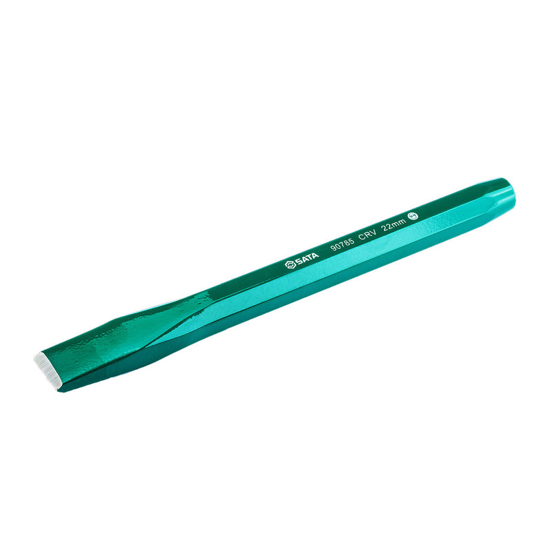 Mũi đục kim loại SATA 90785, đầu dẹp, đường kính 22mm, thép Cr-V, chống gỉ