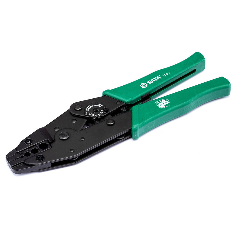 Kìm bấm cose cáp đồng trục SATA 91104 chiều dài 230mm, khả năng bấm cose từ 1.72mm² - 8.2mm²