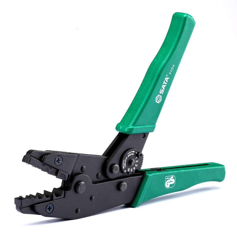 Kìm bấm cose cáp đồng trục SATA 91104 chiều dài 230mm, khả năng bấm cose từ 1.72mm² - 8.2mm²