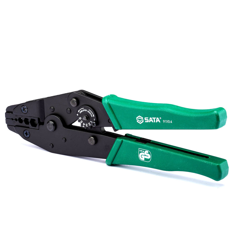 Kìm bấm cose cáp đồng trục SATA 91104 chiều dài 230mm, khả năng bấm cose từ 1.72mm² - 8.2mm²