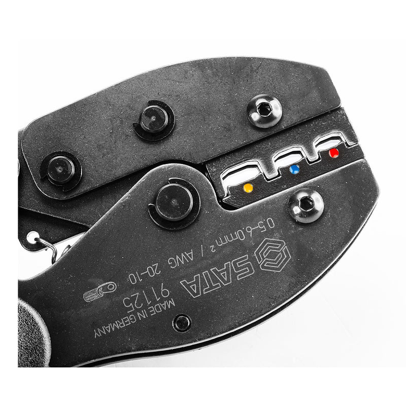 Kìm bấm cose bọc nhựa cách điện SATA 91125 kích thước 215mm