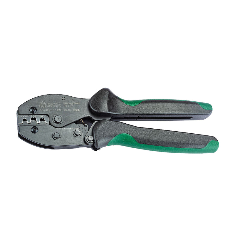 Kìm bấm cose ghim trần SATA 91127 khả năng bấm cose từ 0.5mm² - 6.0mm²