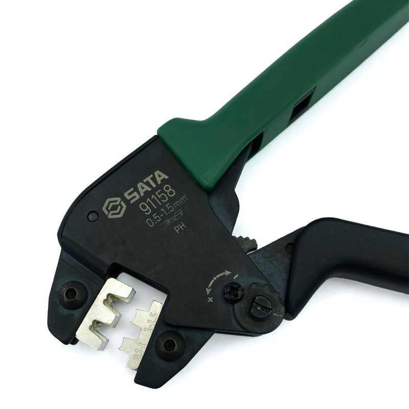 Kìm bấm cose ghim trần, có trợ lực SATA khả năng bấm cose từ 0.25mm² - 6mm²