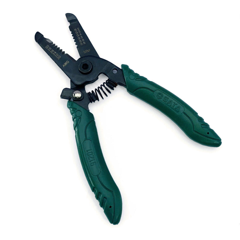 Kìm tuốt dây có lò xo trợ lực SATA kích thước từ 150mm - 180mm