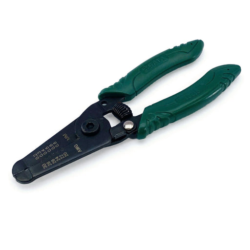 Kìm tuốt dây SATA 91201/91202 có lò xo trợ lực, cắt dây điện, tay cầm chống trượt