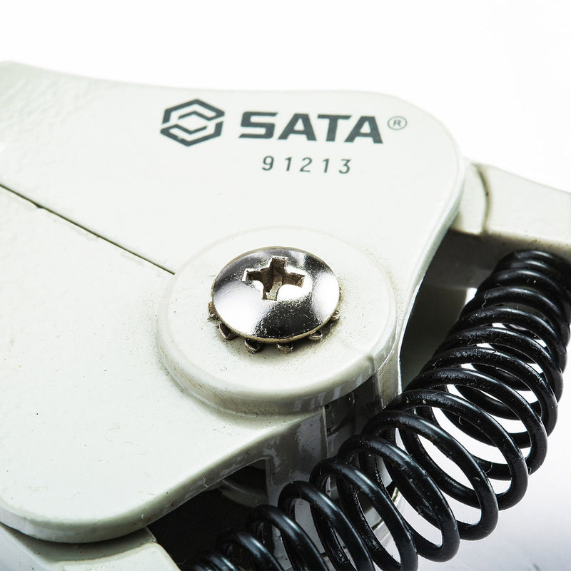 Kìm tuốt dây tự động SATA 91213 chiều dài 178mm, khả năng tuốt dây từ Ø1.0mm - Ø3.2mm