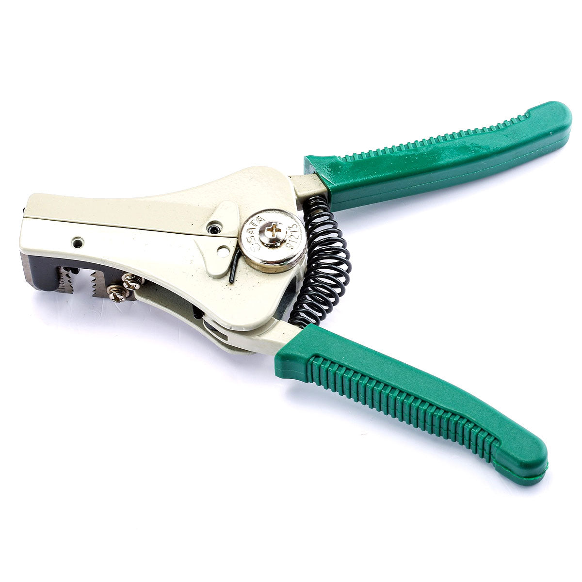 Kìm tuốt dây tự động SATA 91213 chiều dài 178mm, khả năng tuốt dây từ Ø1.0mm - Ø3.2mm