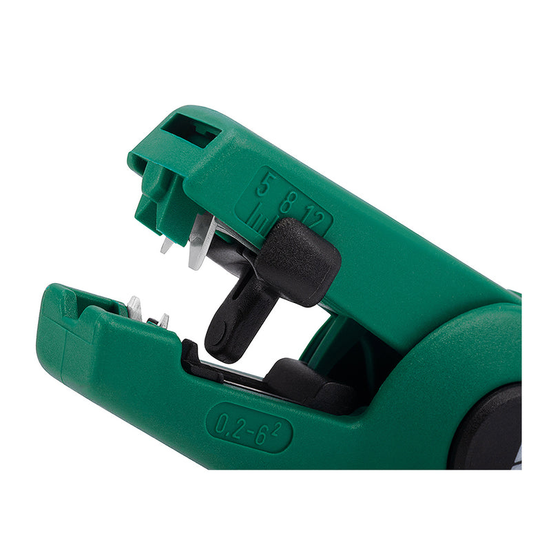 Kìm tuốt dây tự động SATA 91215 phạm vi tuốt từ 0.2mm² - 6.0mm²