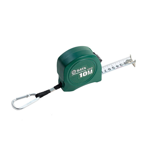 Thước cuộn SATA 10m Grade 1, thước đo chính xác, bền bỉ cho kỹ sư, thợ cơ khí, xây dựng, lắp đặt chuyên nghiệp.