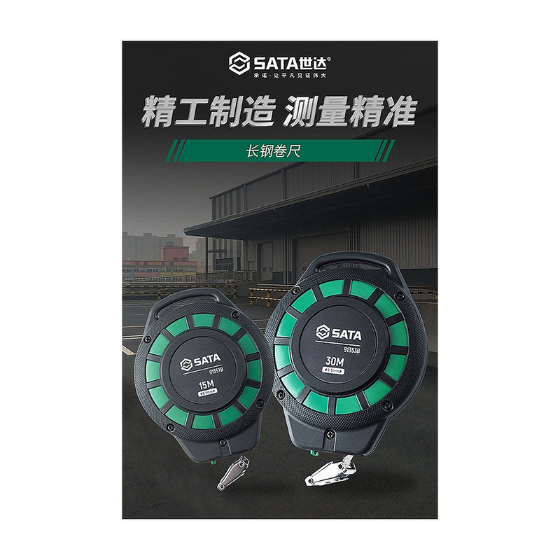 Thước cuộn thép SATA chiều dài từ 15m - 30m