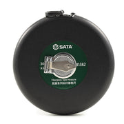 Thước dây sợi thủy tinh SATA 91362 30m, vỏ nhựa ABS bền, chống kéo giãn