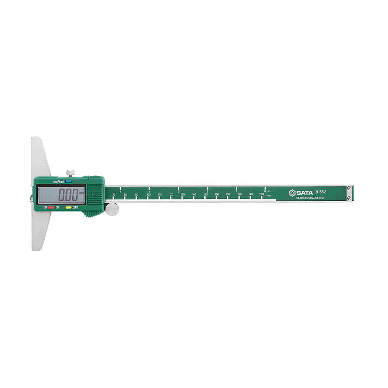 Thước đo độ sâu điện tử SATA khoảng đo 0mm - 300mm