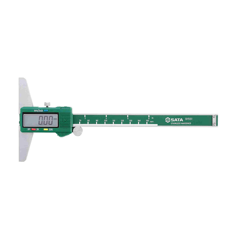 Thước đo độ sâu điện tử SATA khoảng đo 0mm - 300mm