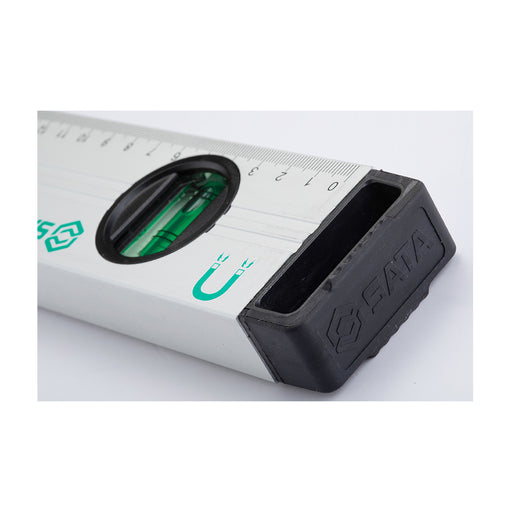 Thước thủy nam châm SATA, độ chính xác cao, chống va đập, chuyên dụng cho xây dựng, cơ khí, nội thất.