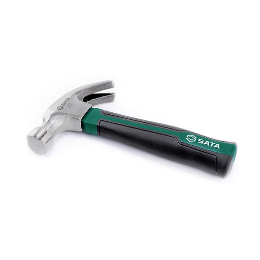 Búa sừng dê cán sợi thủy tinh SATA 92309 226g, đầu nam châm giữ đinh, chống trượt, giảm rung.