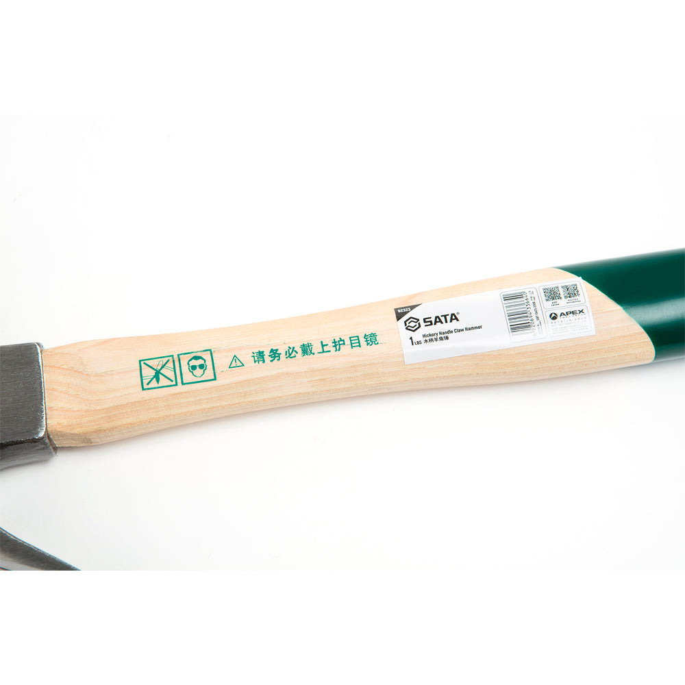 Búa sừng dê cán gỗ Hickory SATA chiều dài từ 275mm - 390mm