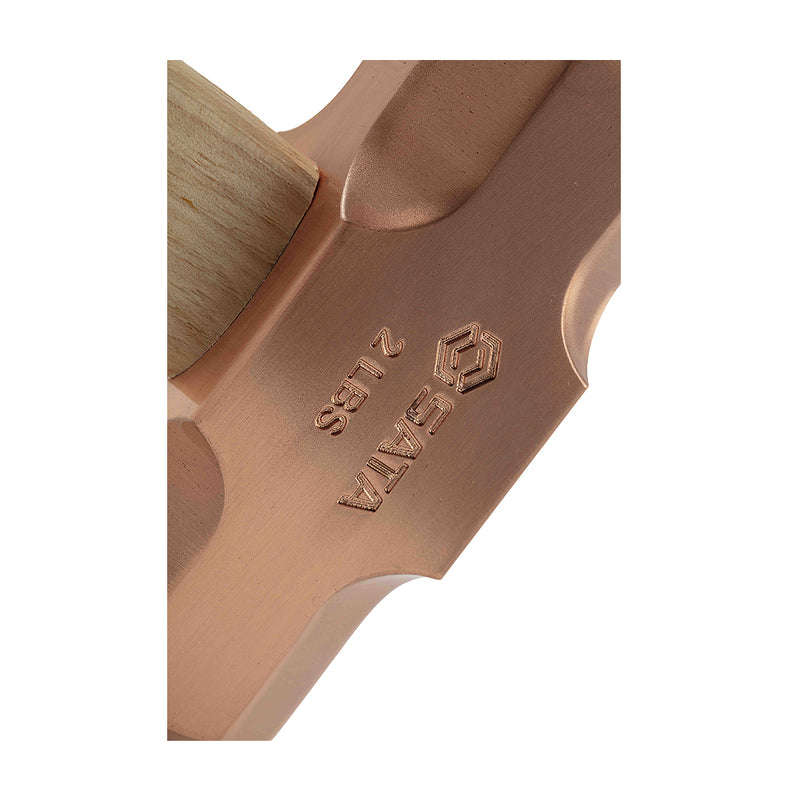Búa đồng cán gỗ Hickory, chống tia lửa điện SATA trọng lượng từ 450g - 1350g