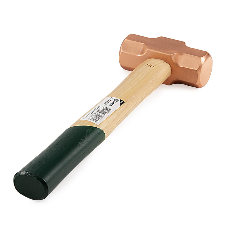 Búa đồng cán gỗ Hickory, chống tia lửa điện SATA trọng lượng từ 450g - 1350g