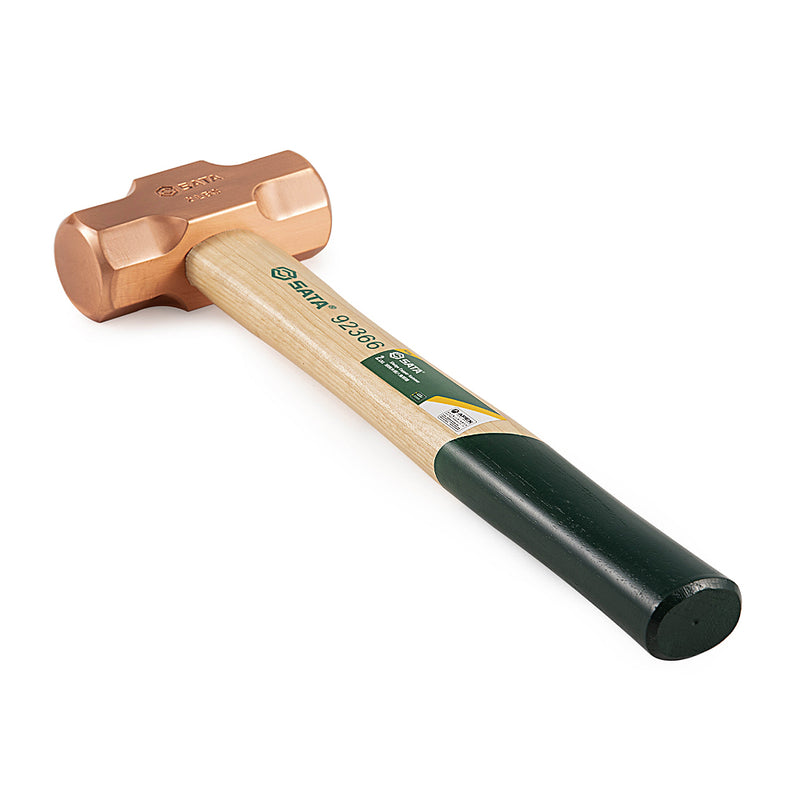 Búa đồng cán gỗ Hickory, chống tia lửa điện SATA trọng lượng từ 450g - 1350g