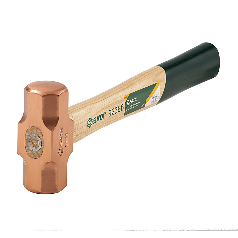 Búa đồng cán gỗ Hickory, chống tia lửa điện SATA trọng lượng từ 450g - 1350g