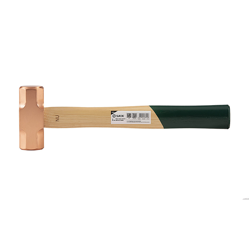 Búa đồng cán gỗ Hickory, chống tia lửa điện SATA trọng lượng từ 450g - 1350g