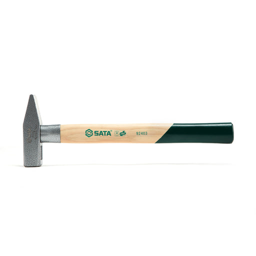 Búa cơ khí SATA 92403 cán gỗ Hickory bền chắc, giảm rung, trọng lượng 400g