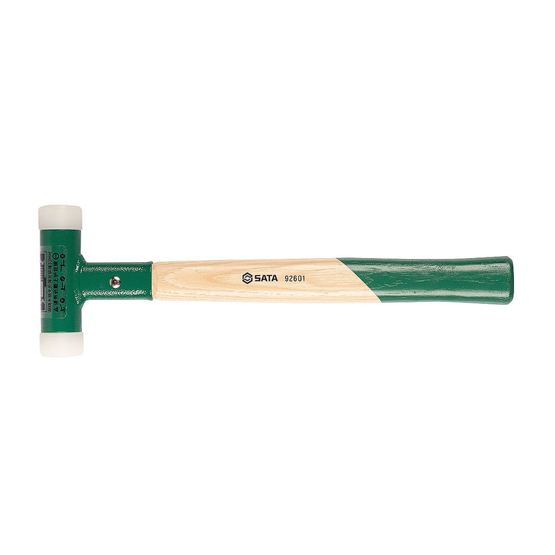 Búa nhựa chống nảy, cán gỗ Hickory SATA đường kính đầu búa từ 30mm - 60mm