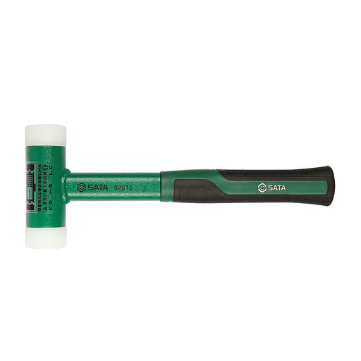 Búa nhựa chống nảy SATA 92613 đầu 40mm cán ống thép, tay cầm chống trượt, lực đập mạnh mẽ, bảo vệ bề mặt.