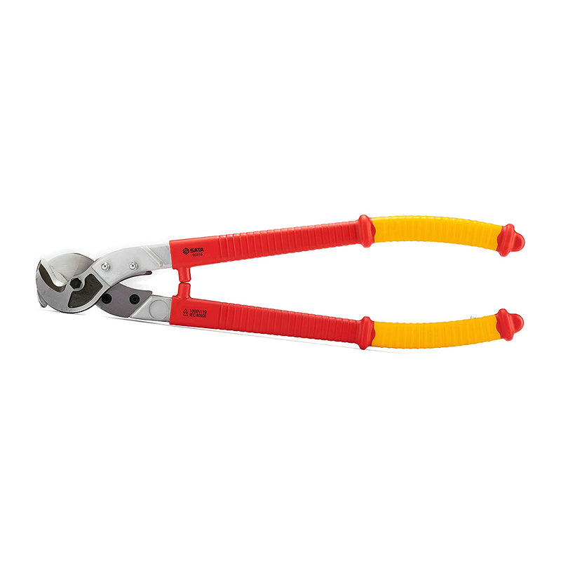 Kìm cắt cáp cách điện 1000V SATA 610mm - 805mm, chuyên dụng cắt cáp đồng/nhôm, đạt chuẩn VDE, IEC/EN 60900.