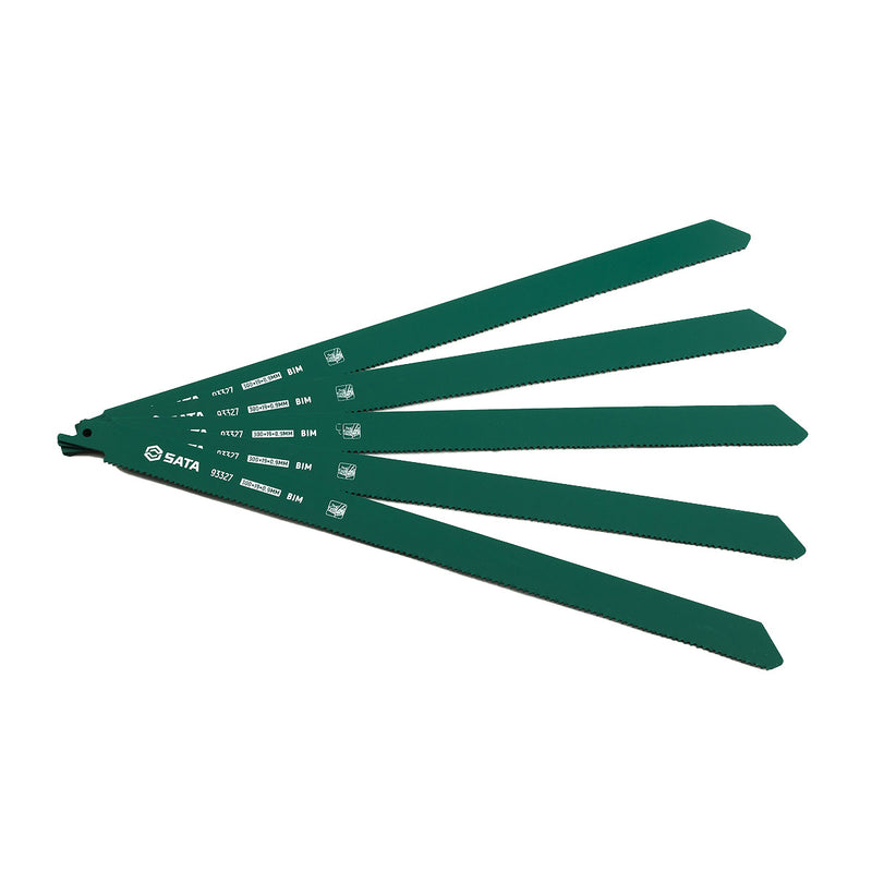 Bộ 5 lưỡi cưa kiếm, chuyên cho gỗ đinh SATA chiều dài từ 152mm - 300mm