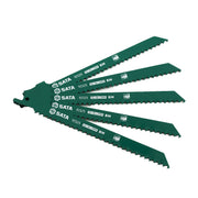 Bộ 5 lưỡi cưa kiếm SATA chuyên dụng cắt gỗ có đinh, kim loại, nhựa, ván dăm, BIM Bi-Metal 152mm-300mm