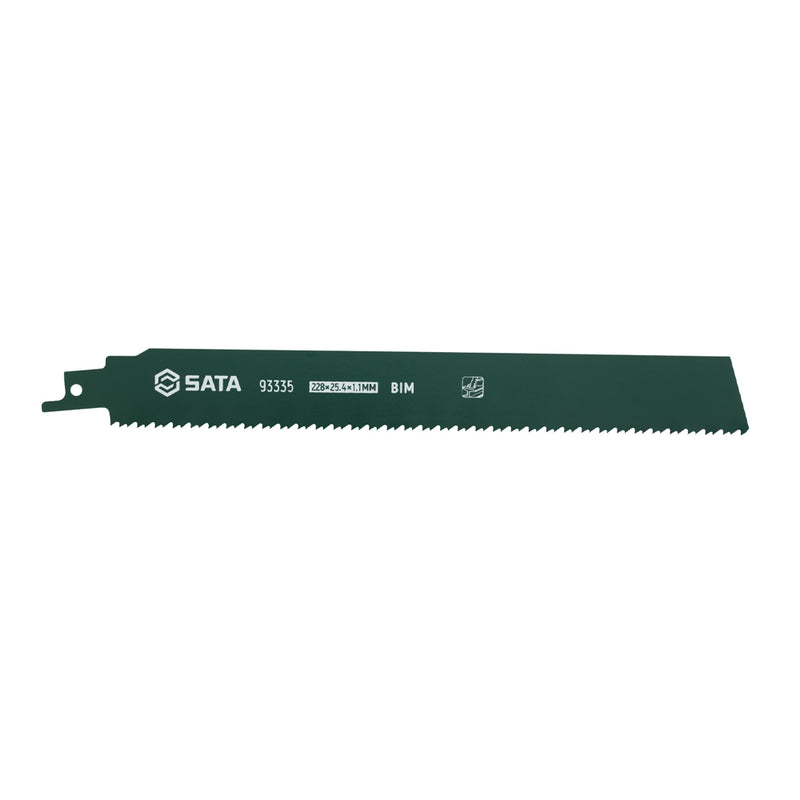 Hộp 5 lưỡi cưa kiếm BiM cắt kim loại SATA chiều dài từ 150mm - 228mm