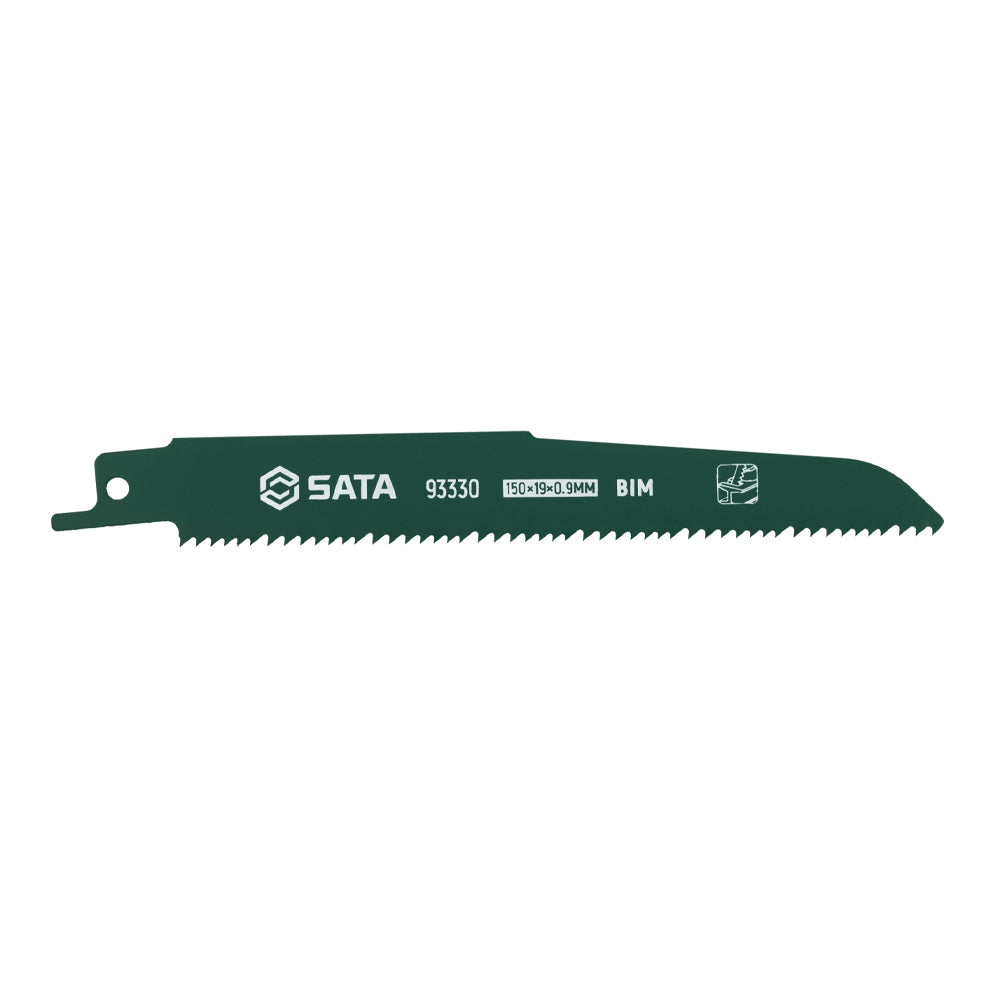 Hộp 5 lưỡi cưa kiếm BiM cắt kim loại SATA chiều dài từ 150mm - 228mm
