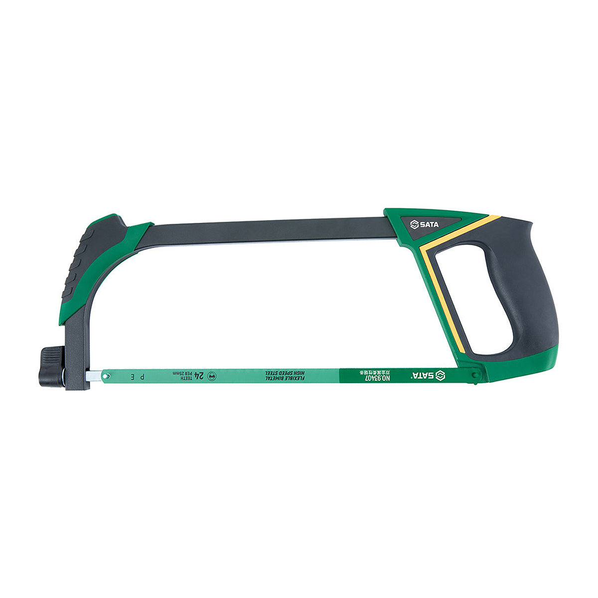 Cưa sắt cầm tay, cán nhôm SATA 93401A chiều dài lưỡi 300mm