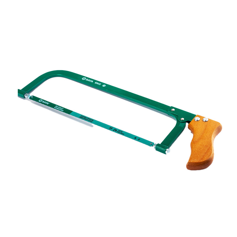 Cưa sắt cầm tay, cán gỗ SATA 93413 chiều dài lưỡi 300mm