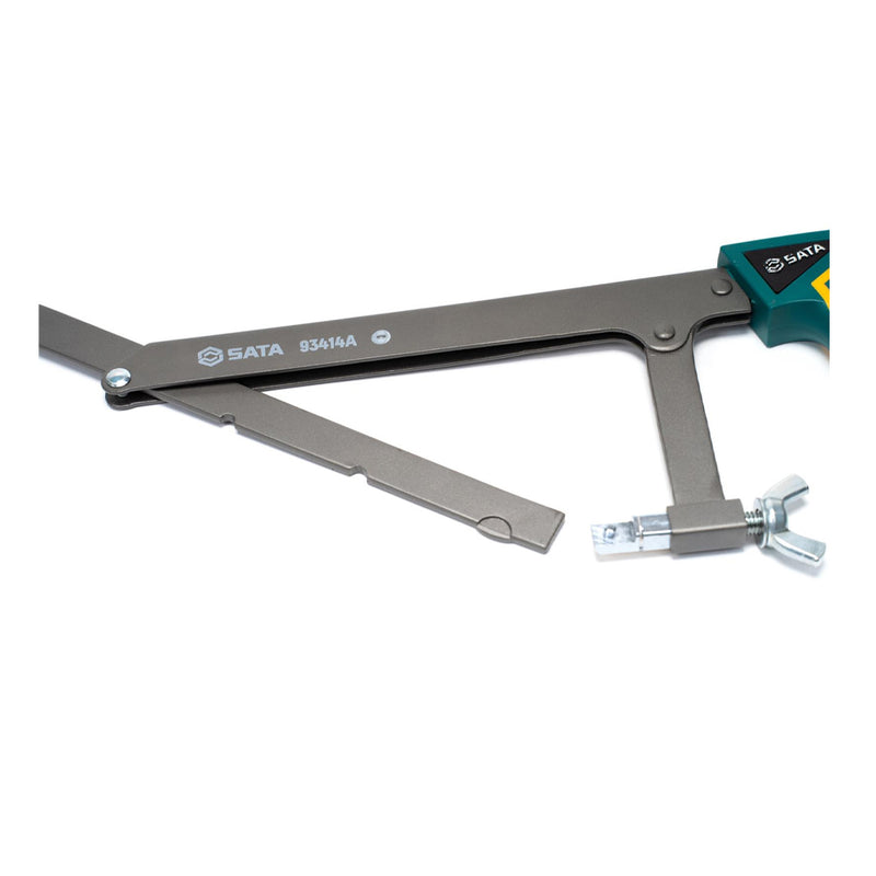 Cưa sắt cầm tay, có thể điều chỉnh lưỡi SATA 93414A chiều dài lưỡi 250mm - 300mm