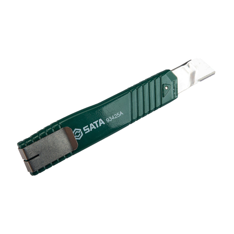 Dao rọc giấy SATA 93425A chất liệu hợp kim kẽm, kích thước 18 x 100mm