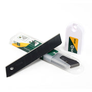 Hộp 10 lưỡi dao rọc giấy SATA 93438 thép SK2, bản 25mm, 7 đoạn bẻ, sắc bén, bền bỉ