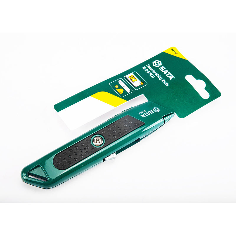 Dao rọc đa năng, thân hợp kim kẽm SATA 93442 đường kính lưỡi 19mm