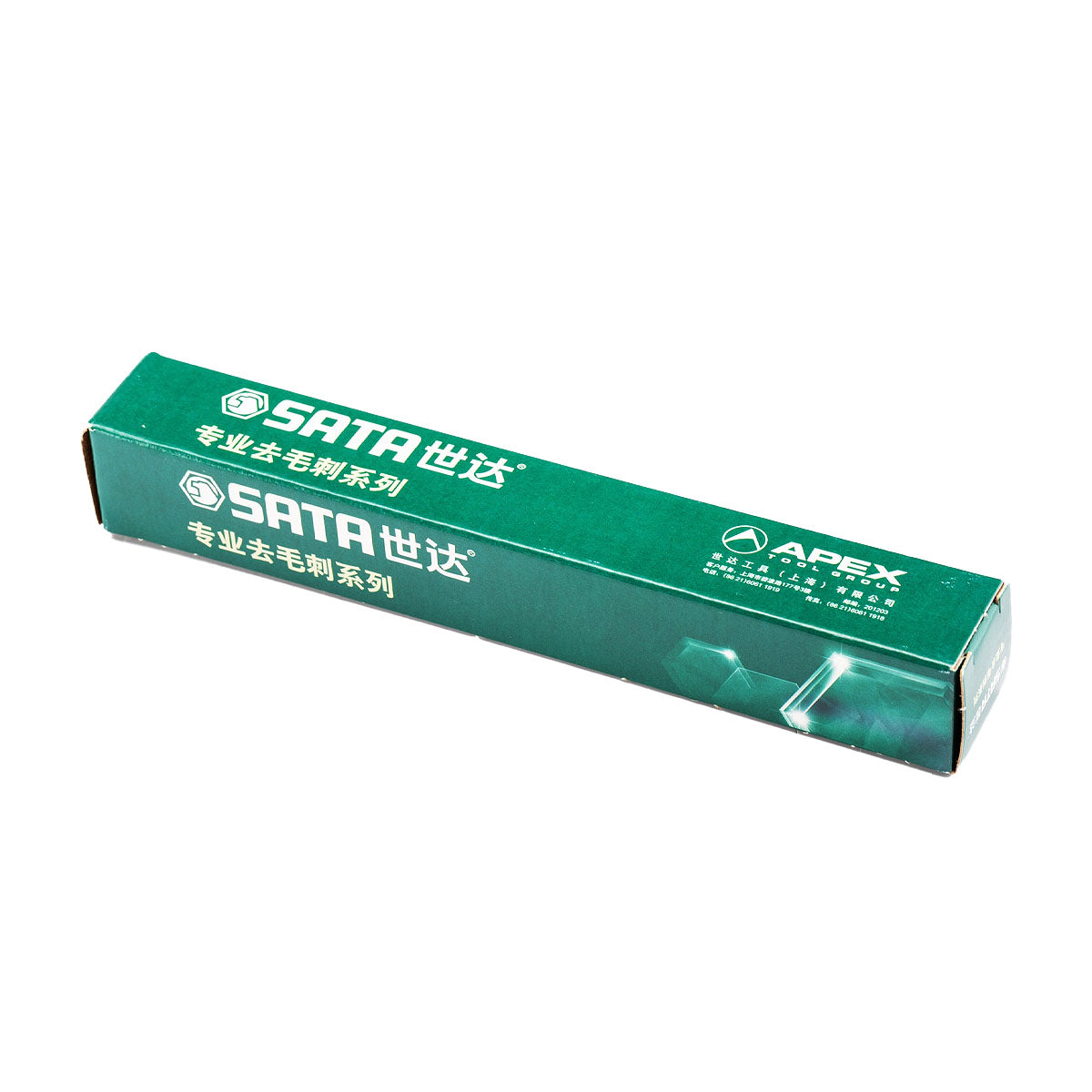 Lưỡi dao nạo ba via ống kim loại SATA 93461 loại thẳng , đầu mũi được vát nhọn , chất liệu thép HSS