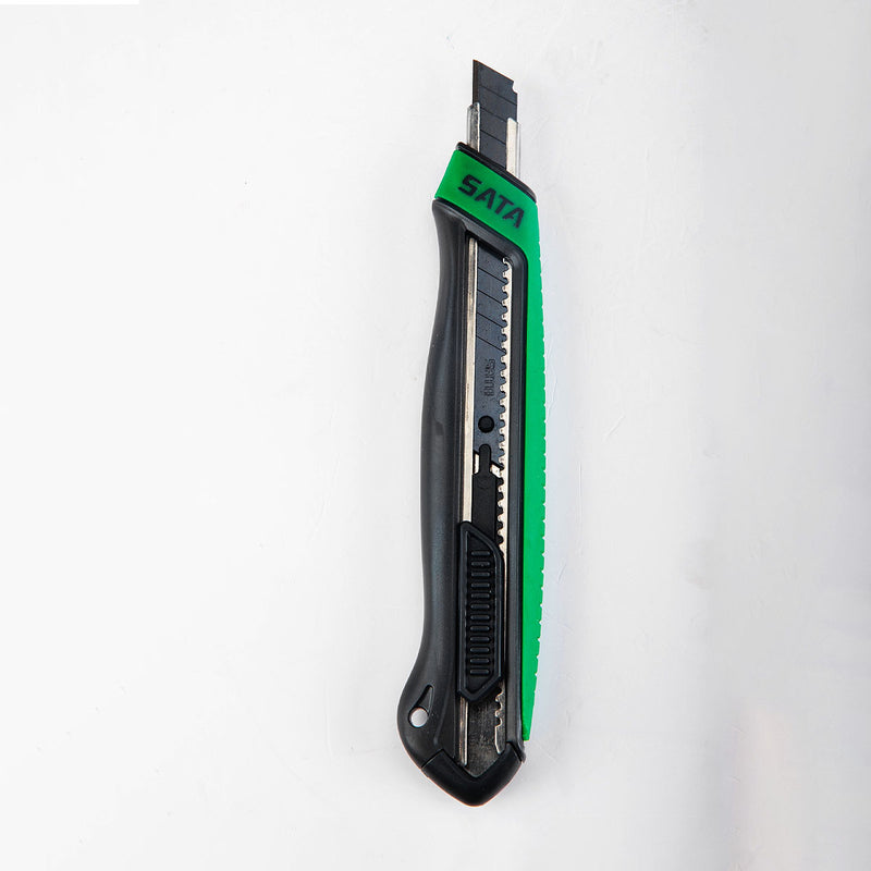 Dao rọc giấy SATA 93481 dòng T Series, cán nhựa ABS bọc TPR